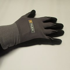 GLOVE GREY PU SUPERIOR SIZES 9 AND 10